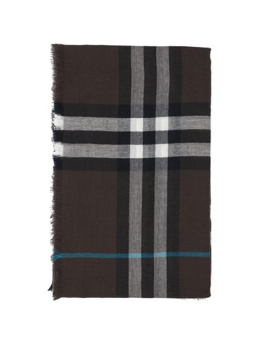 Burberry check Wool Scarf - Burberry - Modalova