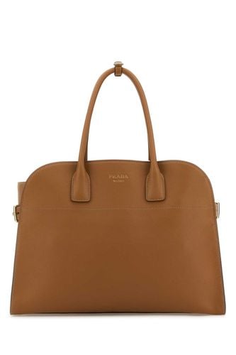 Prada Caramel Leather Shopping Bag - Prada - Modalova