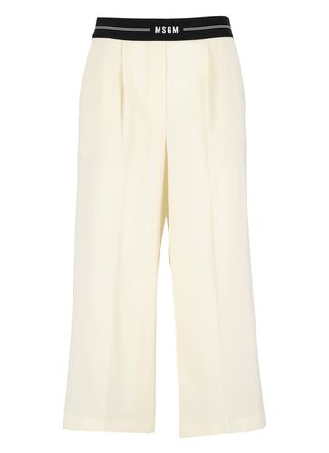 MSGM Wool Pants - MSGM - Modalova