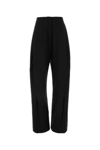 Black Stretch Wool Venari Wide-leg Pant - Kiko Kostadinov - Modalova