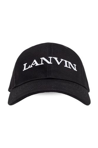 Lanvin Logo Embroidered Cap - Lanvin - Modalova