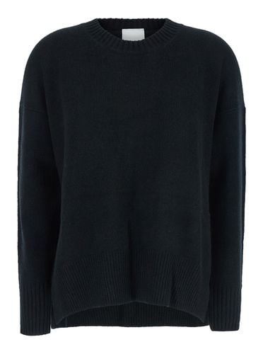 Crewneck Sweater With Dropped Shoulders In Cashmere Woman - Allude - Modalova