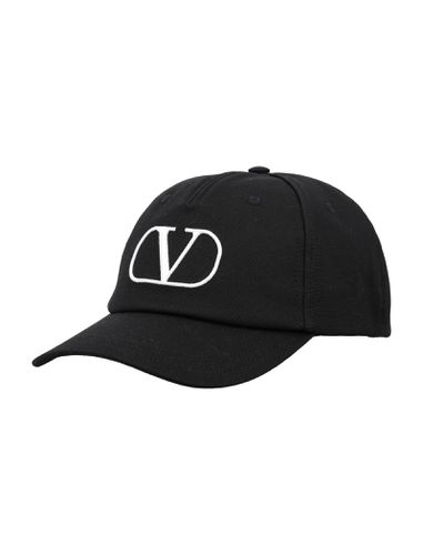 Vlogo Signature Baseball Cap - Valentino Garavani - Modalova