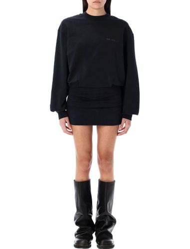 The Attico Fleece Mini Dress - The Attico - Modalova