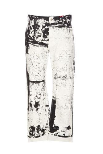 Alexander McQueen Fold Print Jeans - Alexander McQueen - Modalova