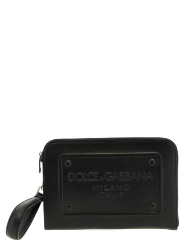 Dolce & Gabbana Logo Clutch Bag - Dolce & Gabbana - Modalova