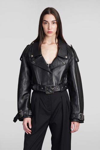 Victoria Biker Jacket In Leather - retrofete - Modalova