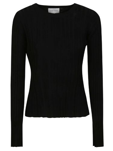 Evie Long Sleeve Ribbed Top - Loulou Studio - Modalova