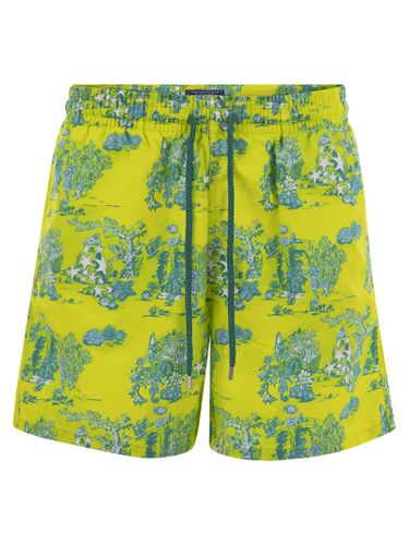 Swimming Shorts With Seabed - Vilebrequin - Modalova