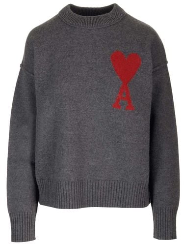 Wool Sweater - Ami Alexandre Mattiussi - Modalova