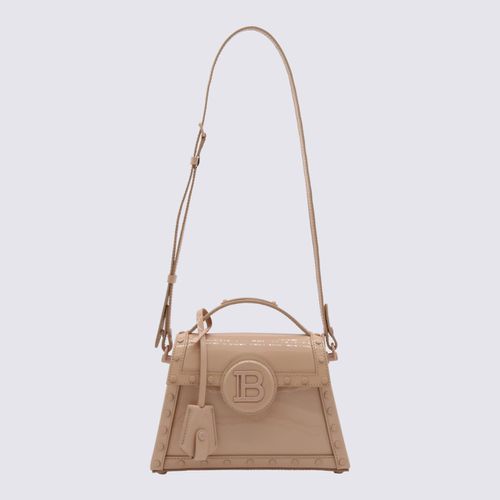 Light Pink Leather B-buzz Dynasty Handle Bag - Balmain - Modalova