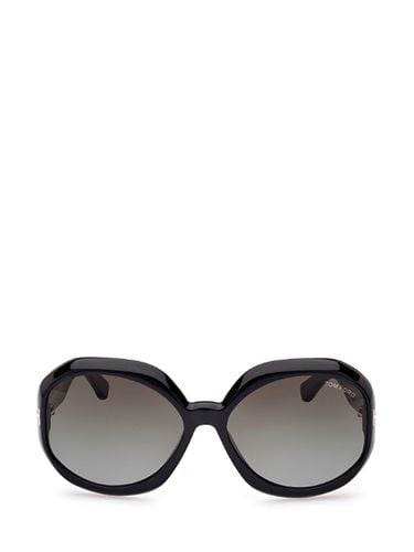 Georgia Round Frame Sunglasses - Tom Ford Eyewear - Modalova
