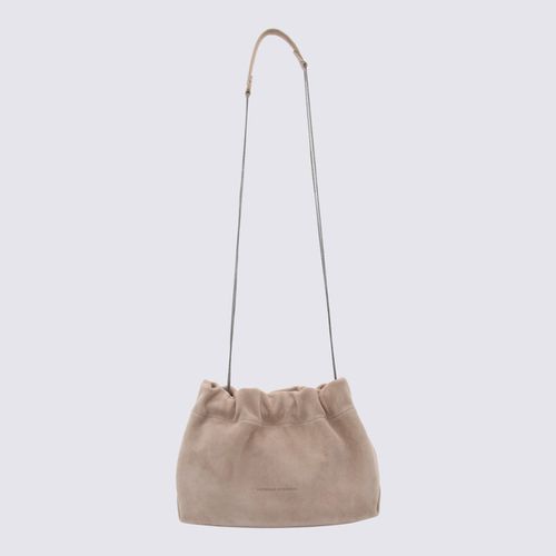 Beige Soft Crossbody Bag - Brunello Cucinelli - Modalova