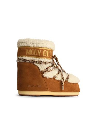 Moon Boot icon In Beige Shearling - Moon Boot - Modalova