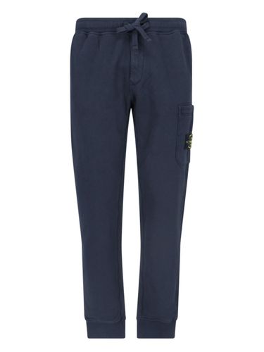 Stone Island Logo Cargo Track Pants - Stone Island - Modalova