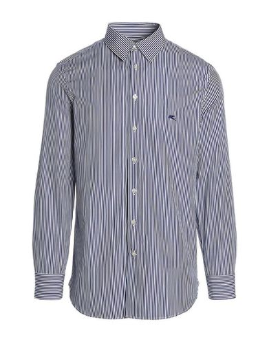 Etro Logo Embroidery Striped Shirt - Etro - Modalova