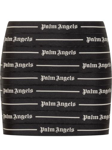 Palm Angels Class Logo Mini Skirt - Palm Angels - Modalova