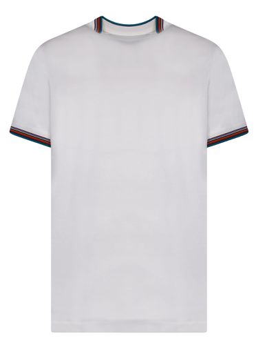 Stripe Detail Cotton T-shirt - Paul Smith - Modalova