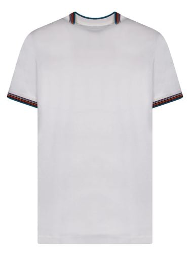 Stripe Detail Cotton T-shirt - Paul Smith - Modalova