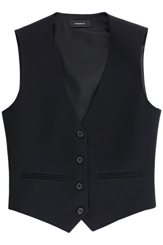 WARDROBE. NYC Lightweight Wool Tailored Vest - WARDROBE.NYC - Modalova