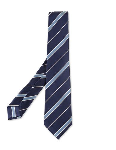 Tie With Light Stripes - Kiton - Modalova