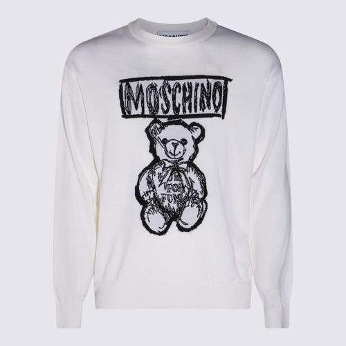 Moschino White Wool Knitwear - Moschino - Modalova