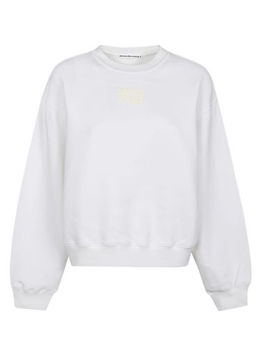 Puff Paint Logo Essentail Terry Sweatshirt - T by Alexander Wang - Modalova