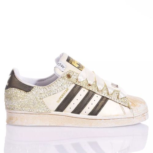 Adidas Superstar Bright Gold Custom - Mimanera - Modalova