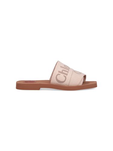 Chloé woody Flat Sole Slippers - Chloé - Modalova