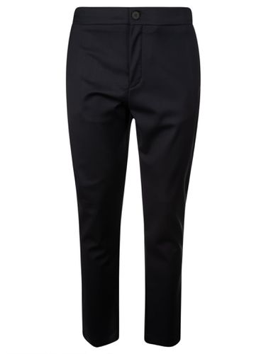 Elastic Waist Cropped Plain Trousers - RRD - Roberto Ricci Design - Modalova