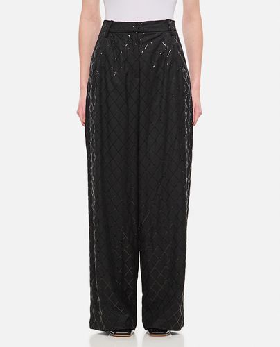 Wide Leg Sequins Pants - Rotate by Birger Christensen - Modalova