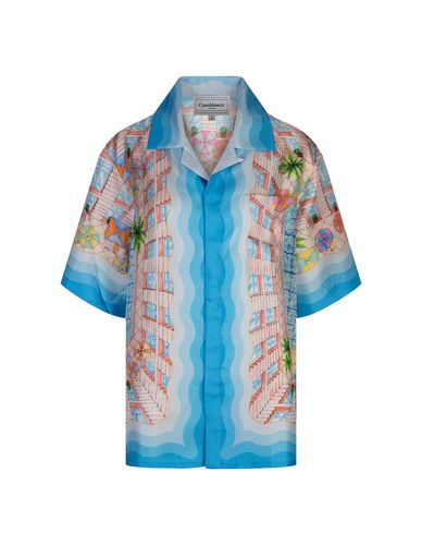 Casablanca Le Plongeon Silk Shirt - Casablanca - Modalova