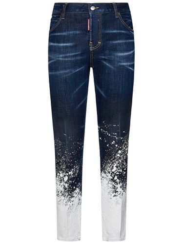 Dark Snow Wash Sharpei Jeans - Dsquared2 - Modalova