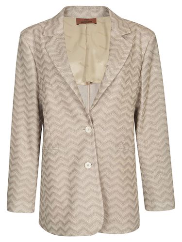 Zig-zag Patterned 2 Buttons Blazer - Missoni - Modalova