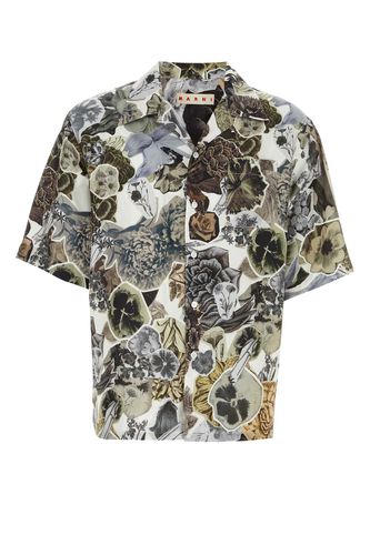 Marni Printed Silk Shirt - Marni - Modalova