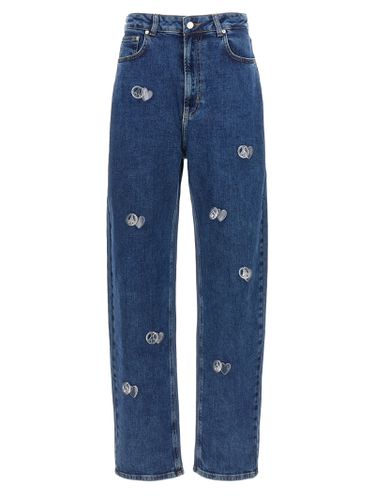 Charms Application Jeans - M05CH1N0 Jeans - Modalova