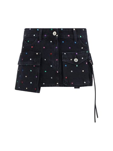 The Attico Fay Mini Skirt - The Attico - Modalova