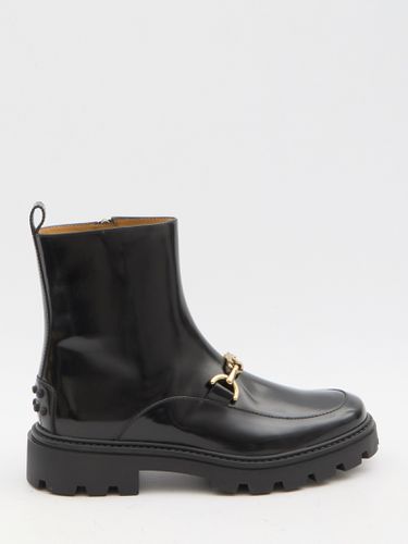 Tod's Leather Ankle Boots - Tod's - Modalova