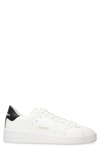 Pure Star Leather Low-top Sneakers - Golden Goose - Modalova