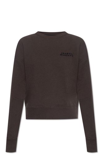 Logo Embroidered Crewneck Sweatshirt - Isabel Marant - Modalova