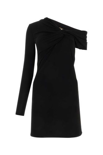 Black Viscose Mini Dress - Saint Laurent - Modalova