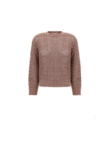 Brunello Cucinelli Pink Knitwear - Brunello Cucinelli - Modalova