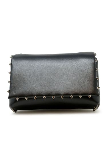 Soft Nappa Leather Spiky Pouch Bag - Christian Louboutin - Modalova