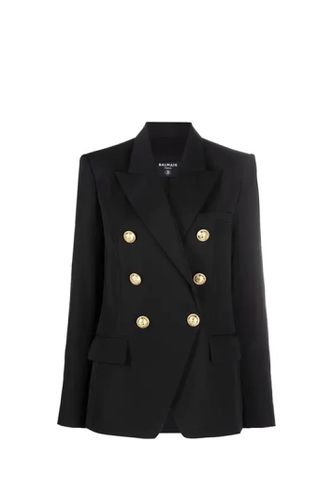 Balmain Wool Jacket - Balmain - Modalova