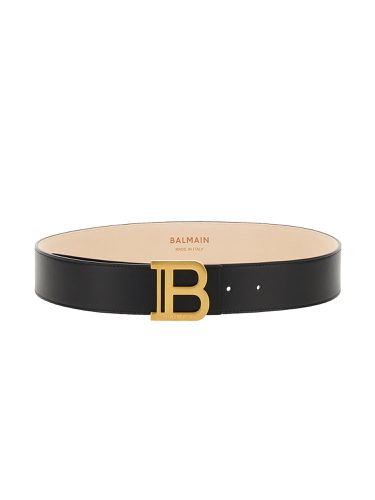 Balmain Leather Belt - Balmain - Modalova