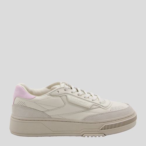 White And Pink Leather C Ltd Sneakers - Reebok - Modalova