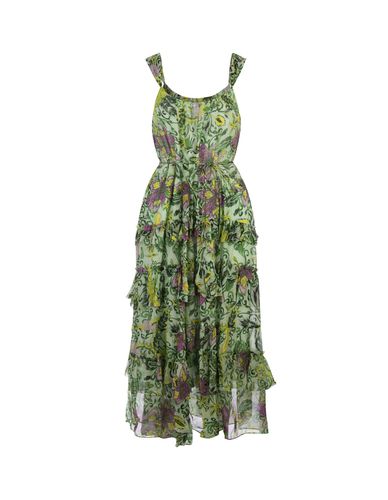 Modena Dress In Garden Paisley Mint - Diane Von Furstenberg - Modalova