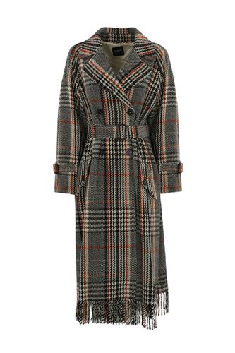 Gommoso Coat In Wool With Fringes - Weekend Max Mara - Modalova