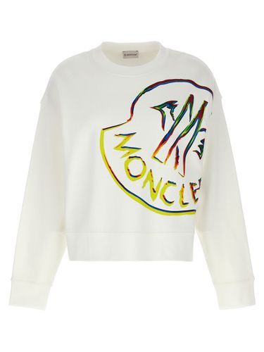 Moncler Cotton Logo Sweatshirt - Moncler - Modalova