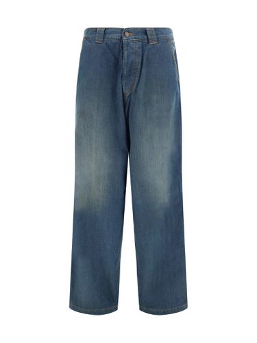 Fluid Denim Canvas Jeans - Maison Margiela - Modalova